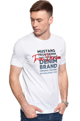 MĘSKI T-SHIRT MUSTANG ALEX C PRINT 1009917 2045