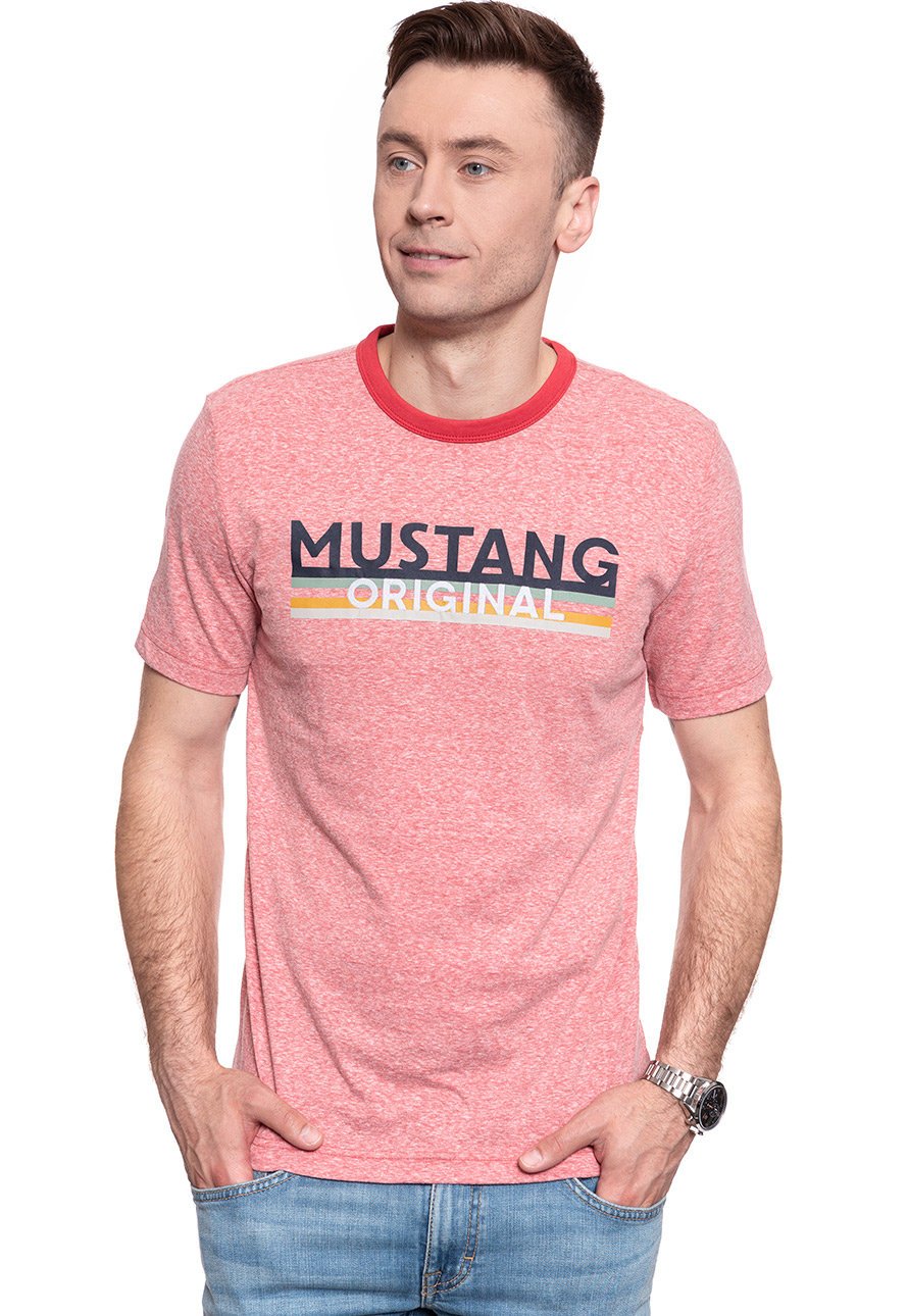 MĘSKI T-SHIRT MUSTANG ALEX C PRINT 1009923 8347