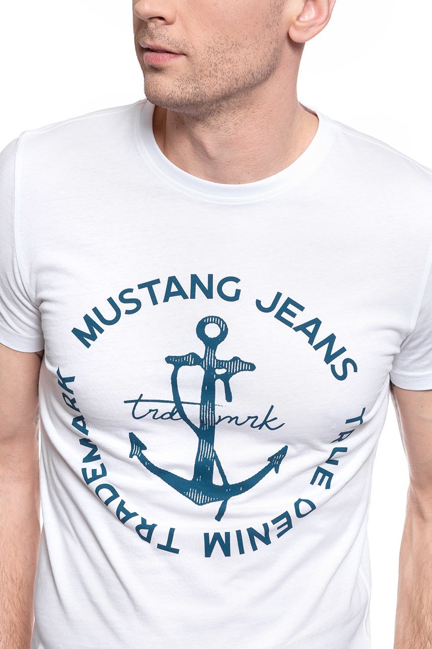 MĘSKI T-SHIRT MUSTANG AARON C BASIC  1009938 2045