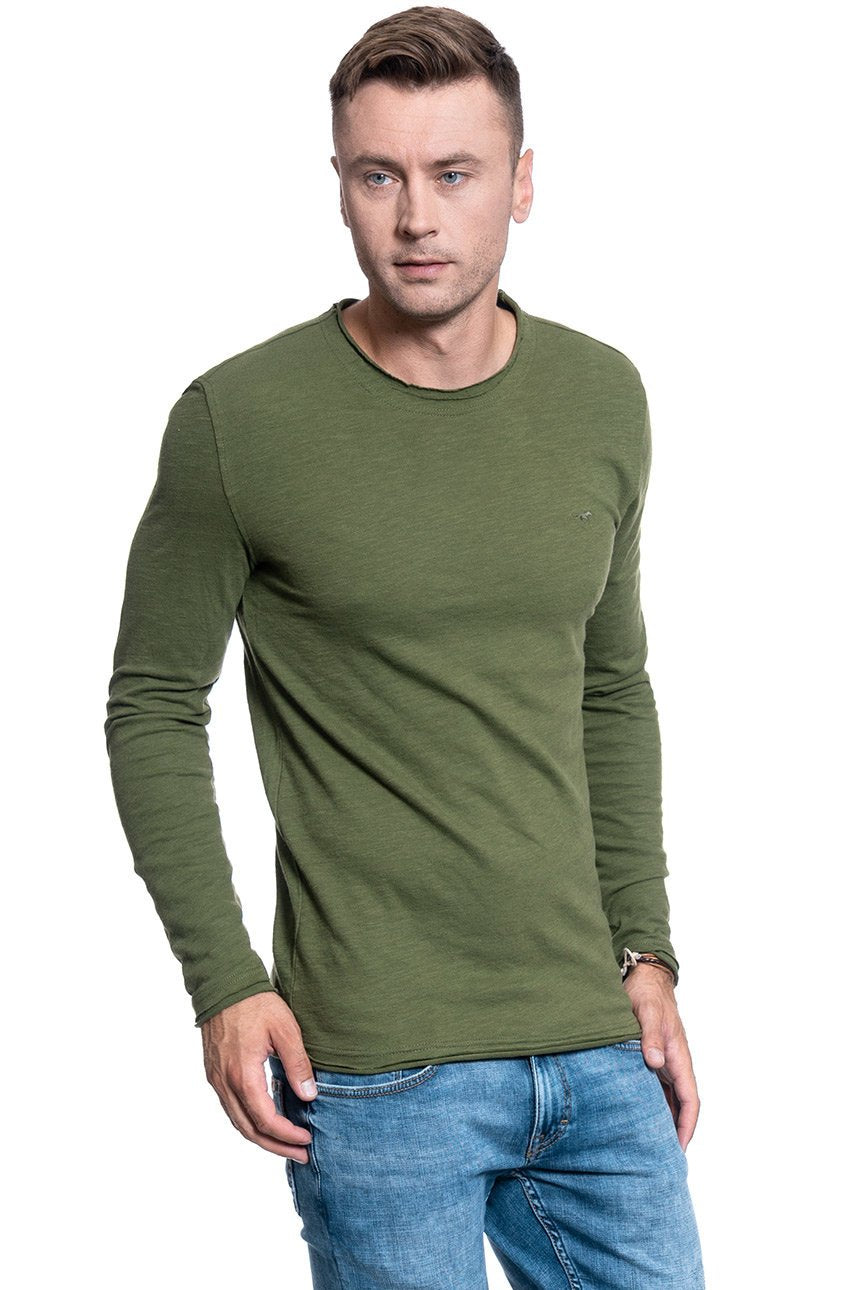 MĘSKI LONGSLEEVE MUSTANG ANTON C TEXTURE 1009958 6348