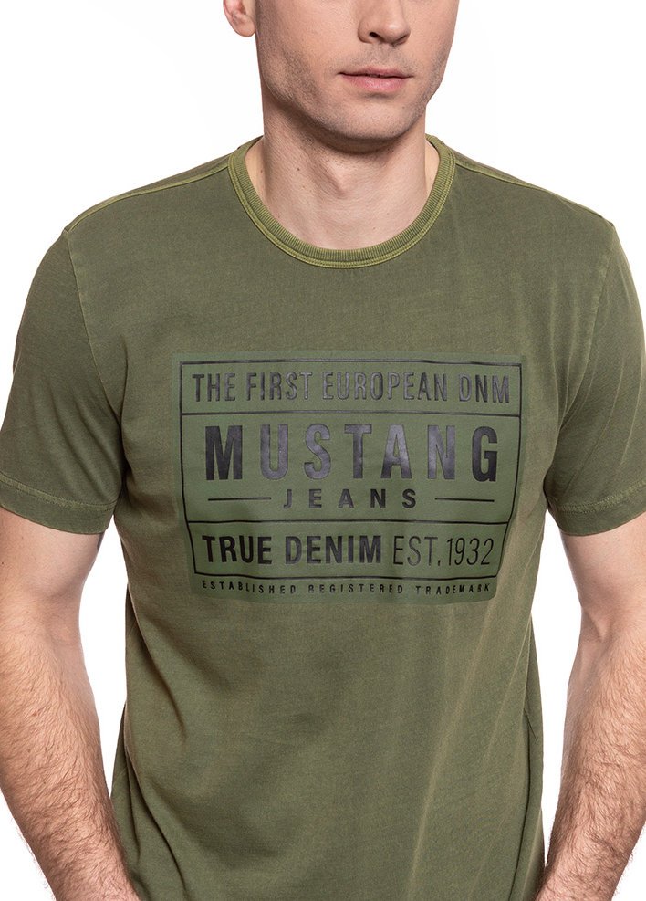 MĘSKI T-SHIRT MUSTANG ALEX C PRINT 1009971 6348