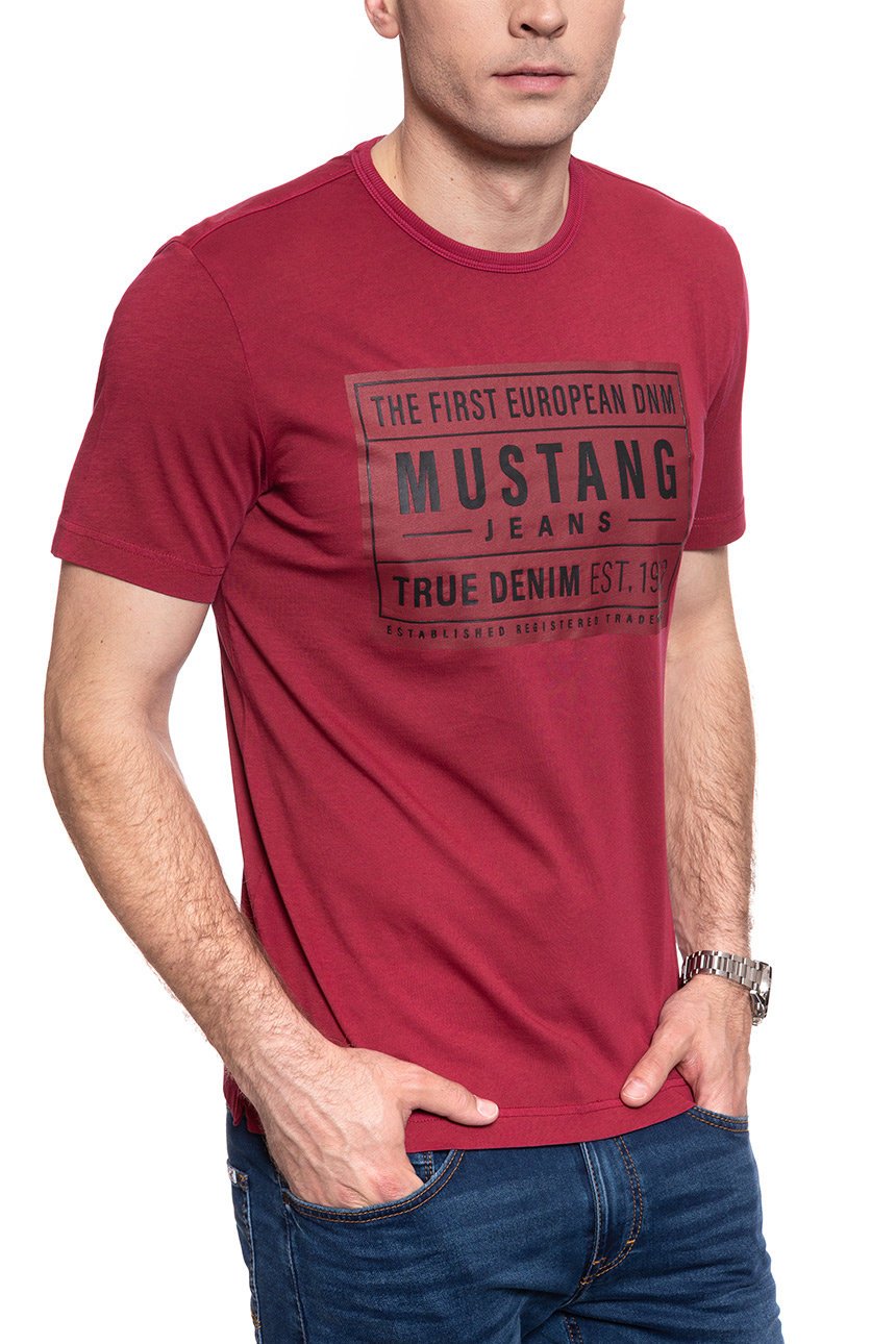 MĘSKI T-SHIRT MUSTANG ALEX C PRINT 1009971 7145