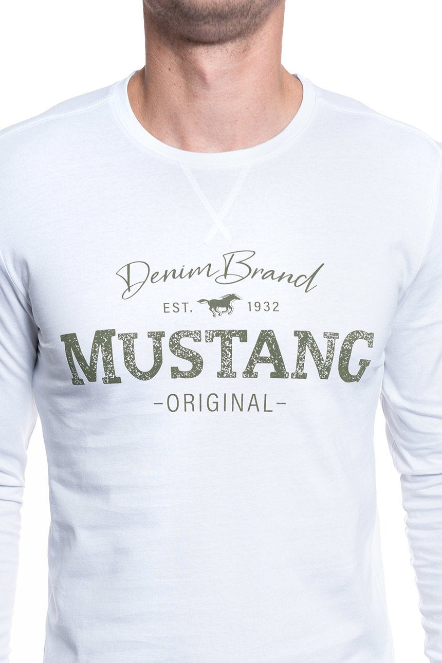 MĘSKI LONGSLEEVE MUSTANG ADRIAN C BASIC 1009975 2045