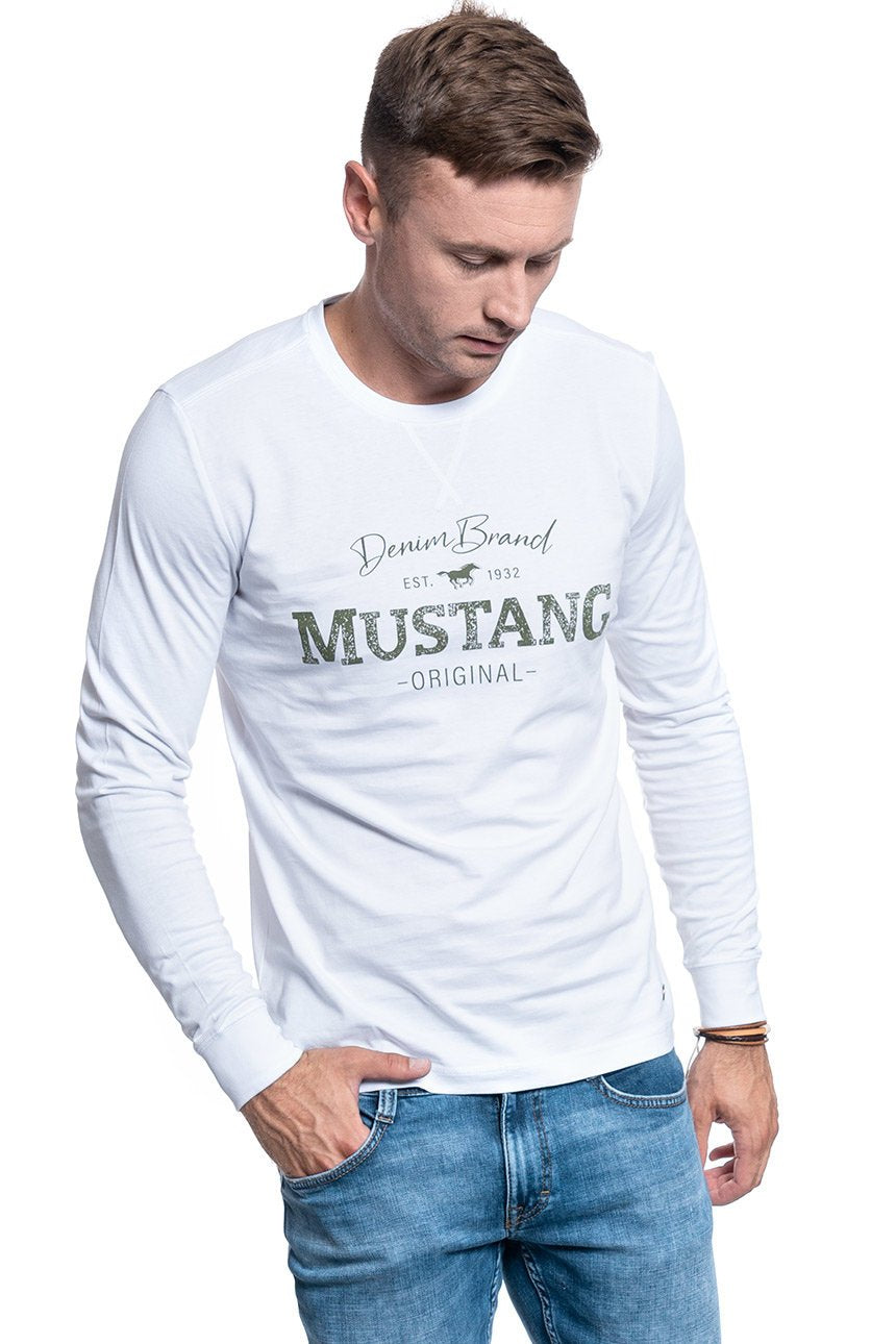 MĘSKI LONGSLEEVE MUSTANG ADRIAN C BASIC 1009975 2045