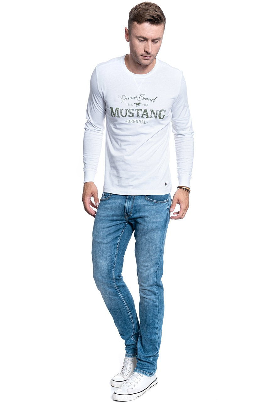 MĘSKI LONGSLEEVE MUSTANG ADRIAN C BASIC 1009975 2045