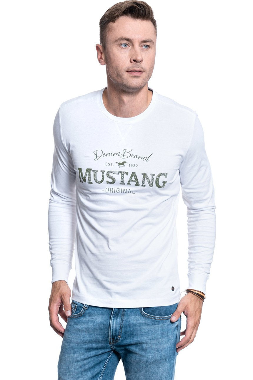 MĘSKI LONGSLEEVE MUSTANG ADRIAN C BASIC 1009975 2045