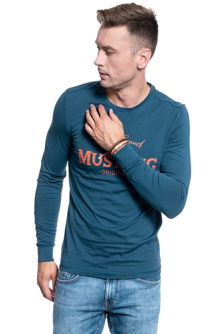 MĘSKI LONGSLEEVE MUSTANG ADRIAN C BASIC 1009975 5243