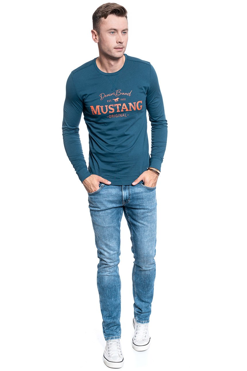 MĘSKI LONGSLEEVE MUSTANG ADRIAN C BASIC 1009975 5243