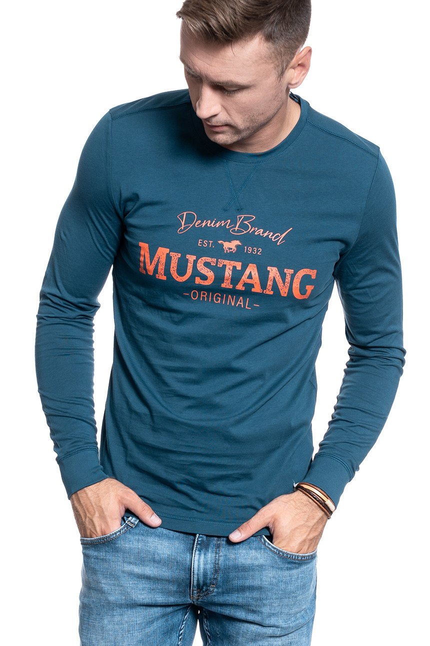 MĘSKI LONGSLEEVE MUSTANG ADRIAN C BASIC 1009975 5243