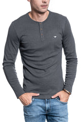 MĘSKI LONGSLEEVE MUSTANG ANTON C HENLEY 1009976 4151