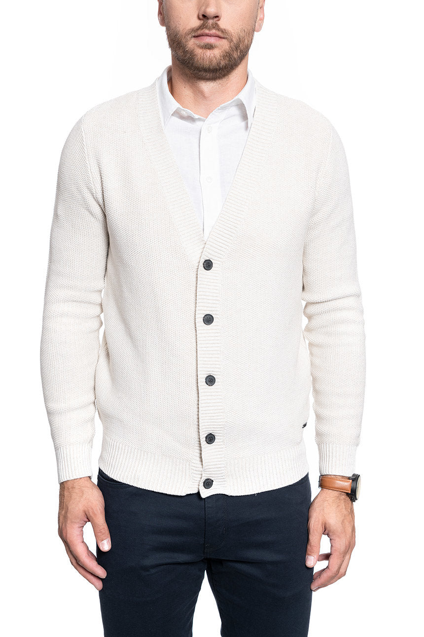 MĘSKI SWETER ROZPINANY MUSTANG EDGAR CARDIGAN 1010104 2071