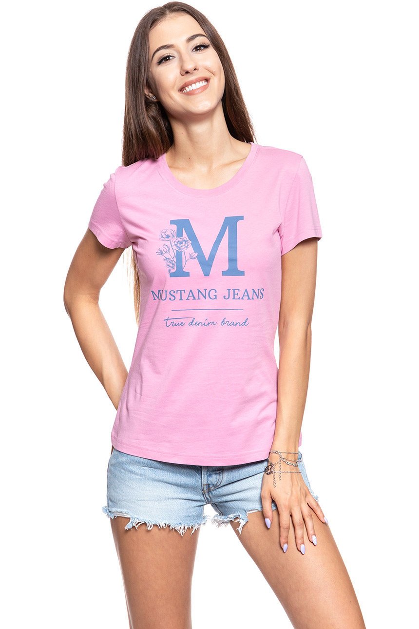 MUSTANG T SHIRT DAMSKI Alexia C Print 1010115 8109