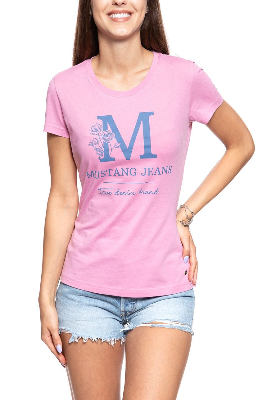 MUSTANG T SHIRT DAMSKI Alexia C Print 1010115 8109