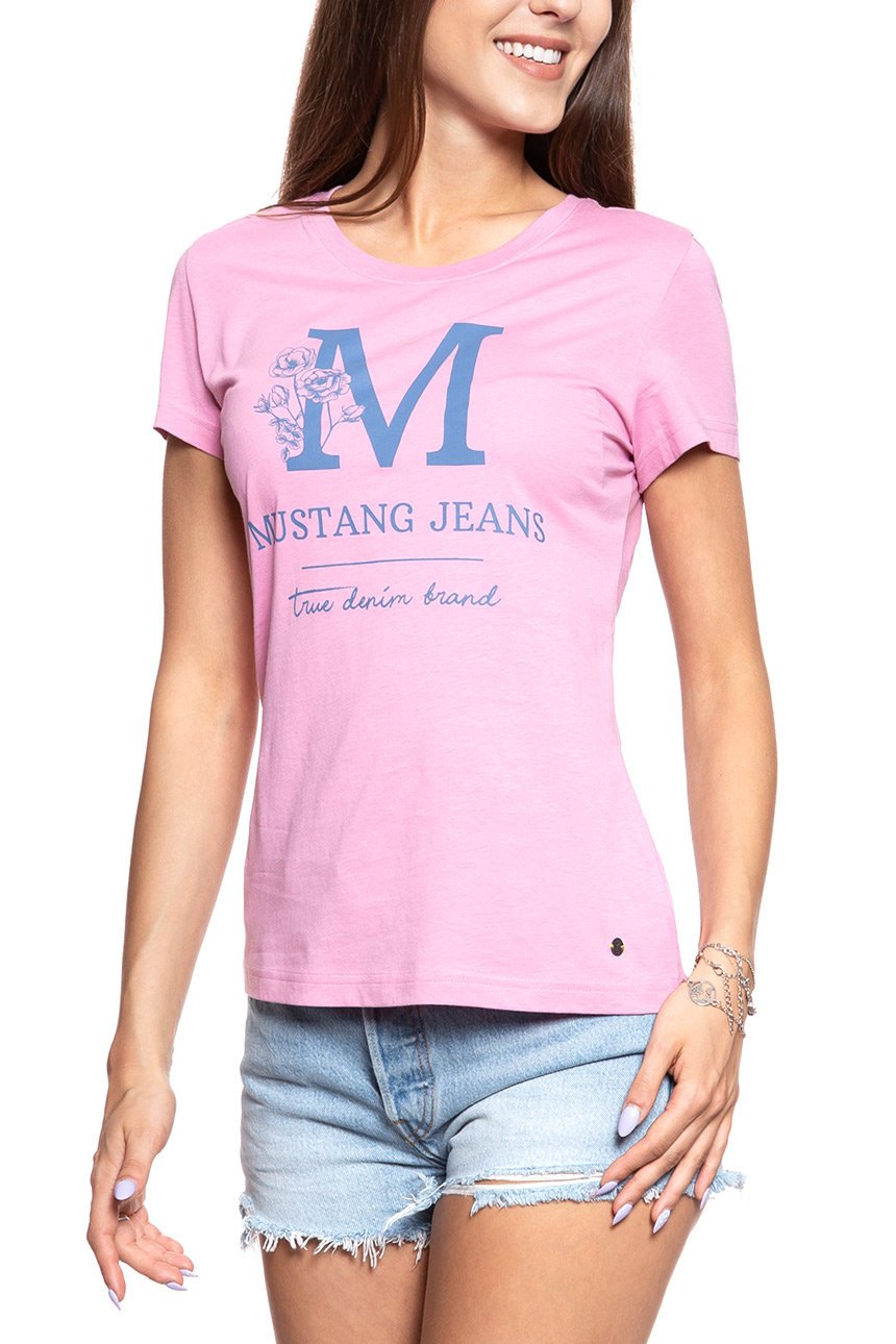 MUSTANG T SHIRT DAMSKI Alexia C Print 1010115 8109