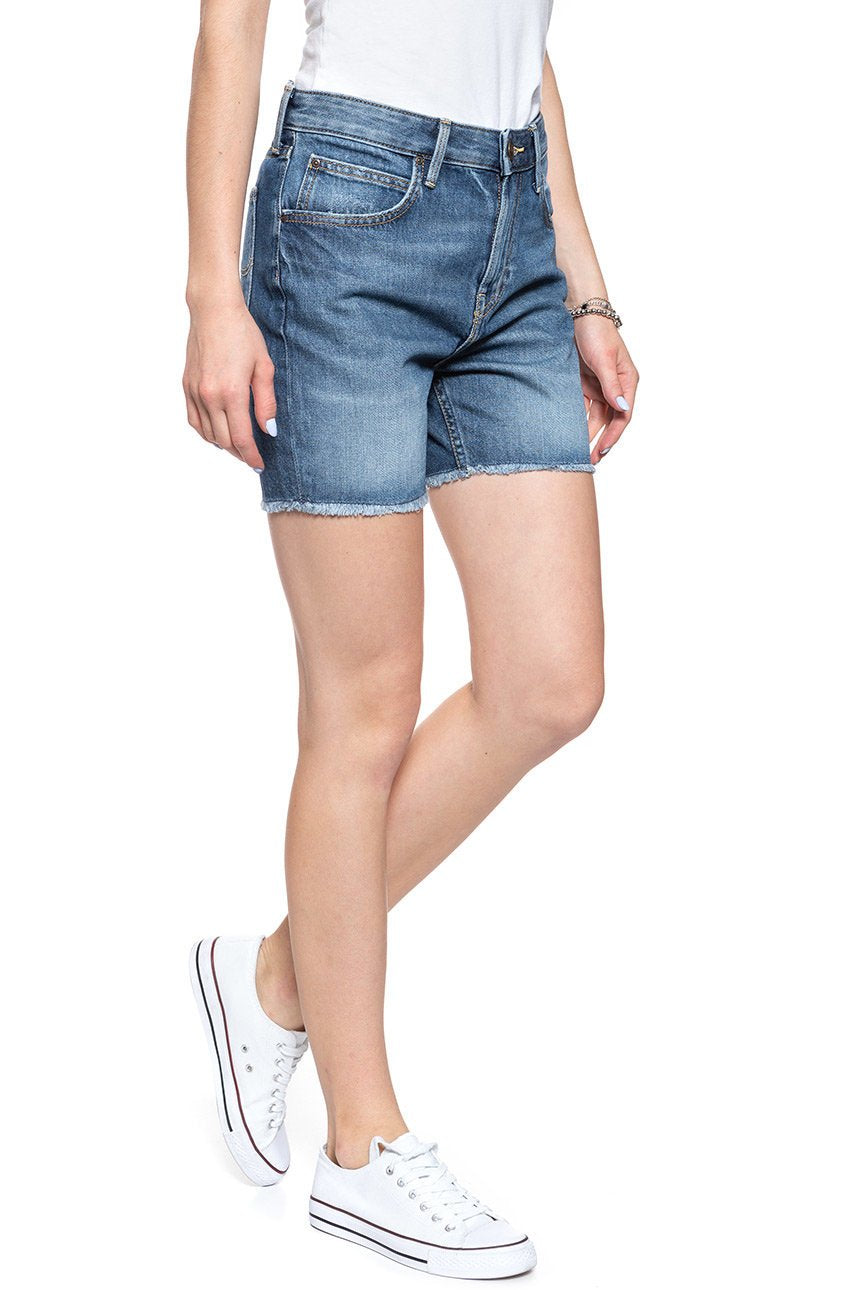 DAMSKIE SPODENKI LEE BOYFRIEND SHORT FLICK DARK L37NLJKA