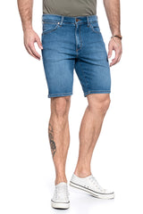 MĘSKIE SZORTY JEANSOWE WRANGLER 5 POCKET SHORT BLUE DODGE W14CFW886