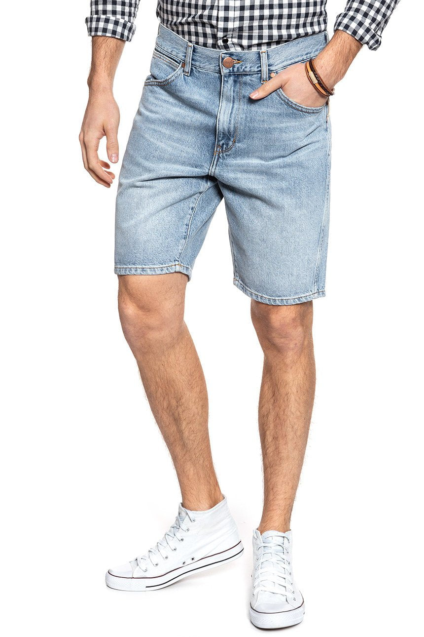 SPODENKI WRANGLER 5 POCKET SHORT SLASHED GOODS W14CRI10F