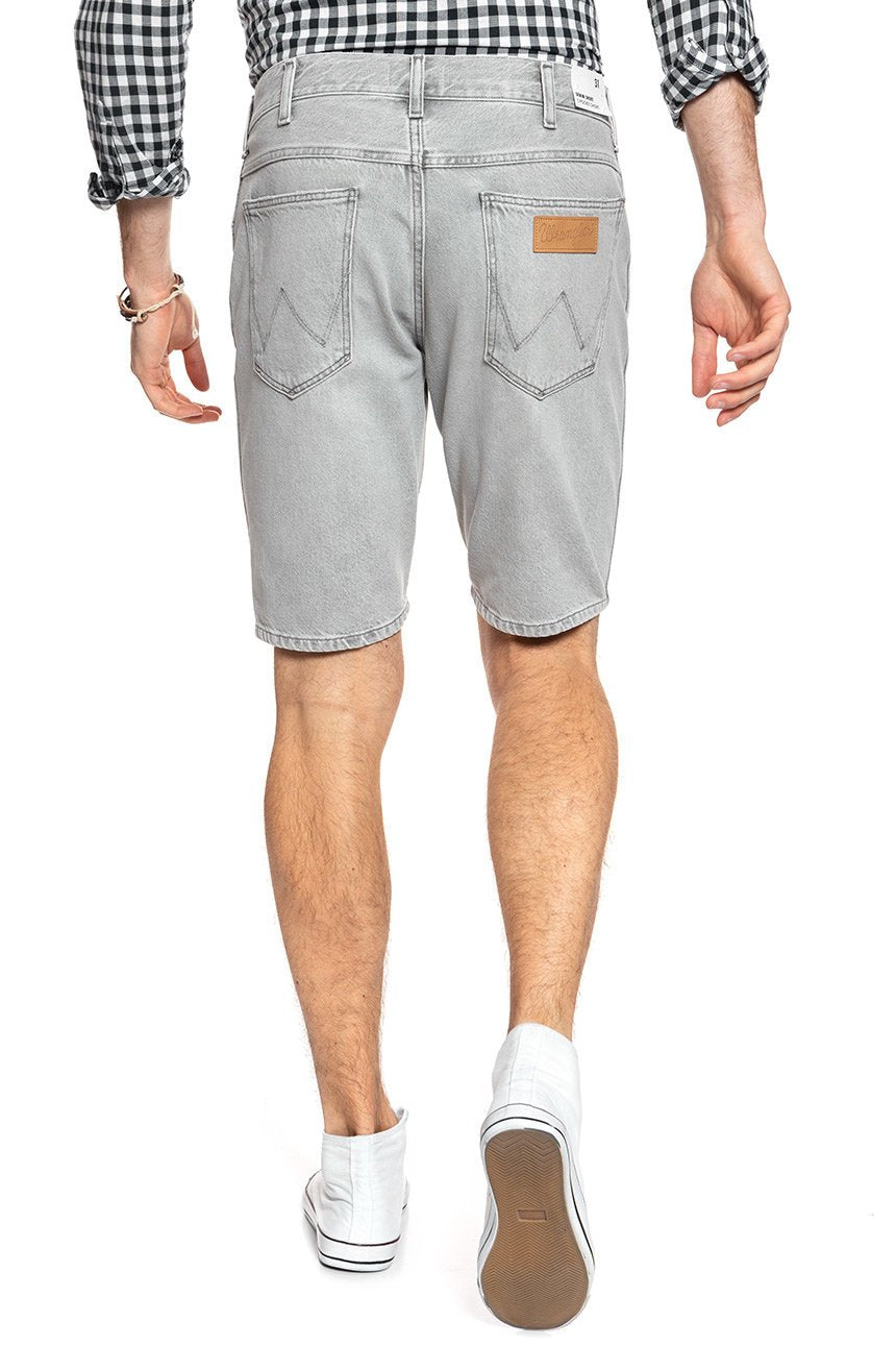 SPODENKI WRANGLER 5 POCKET SHORT ICY GREY W14CRJ28C