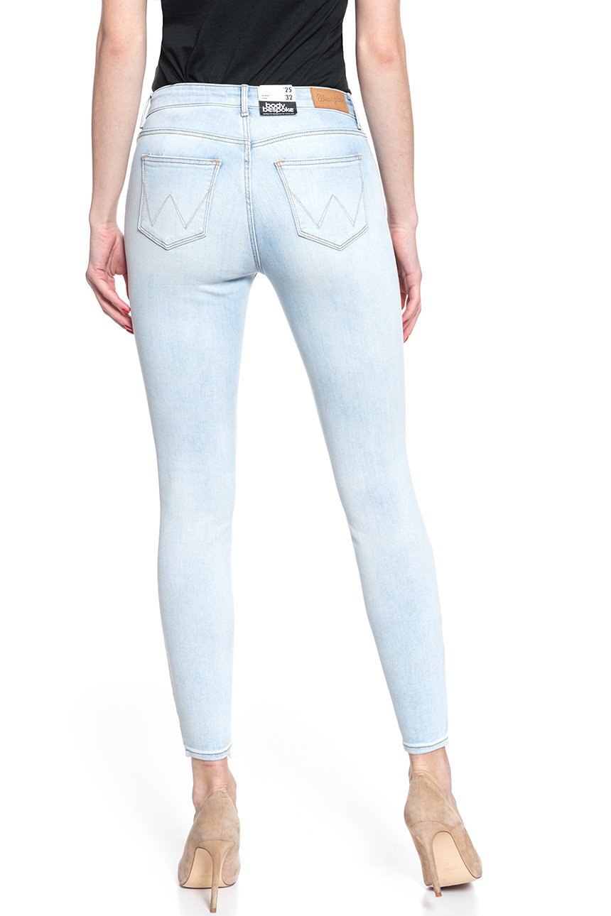 WRANGLER SKINNY CROP CRYSTAL BLUES W28MGU28B