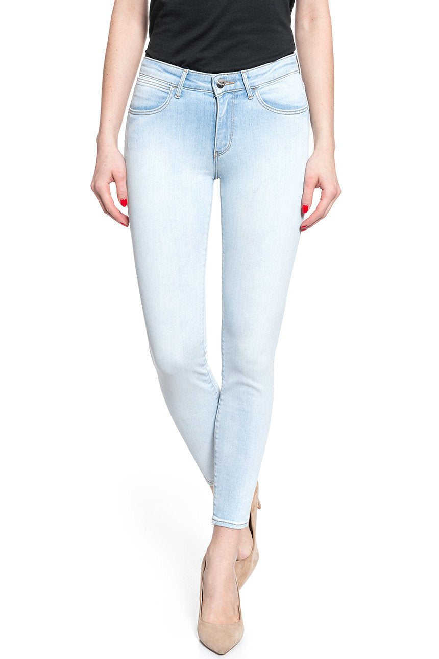 WRANGLER SKINNY CROP CRYSTAL BLUES W28MGU28B