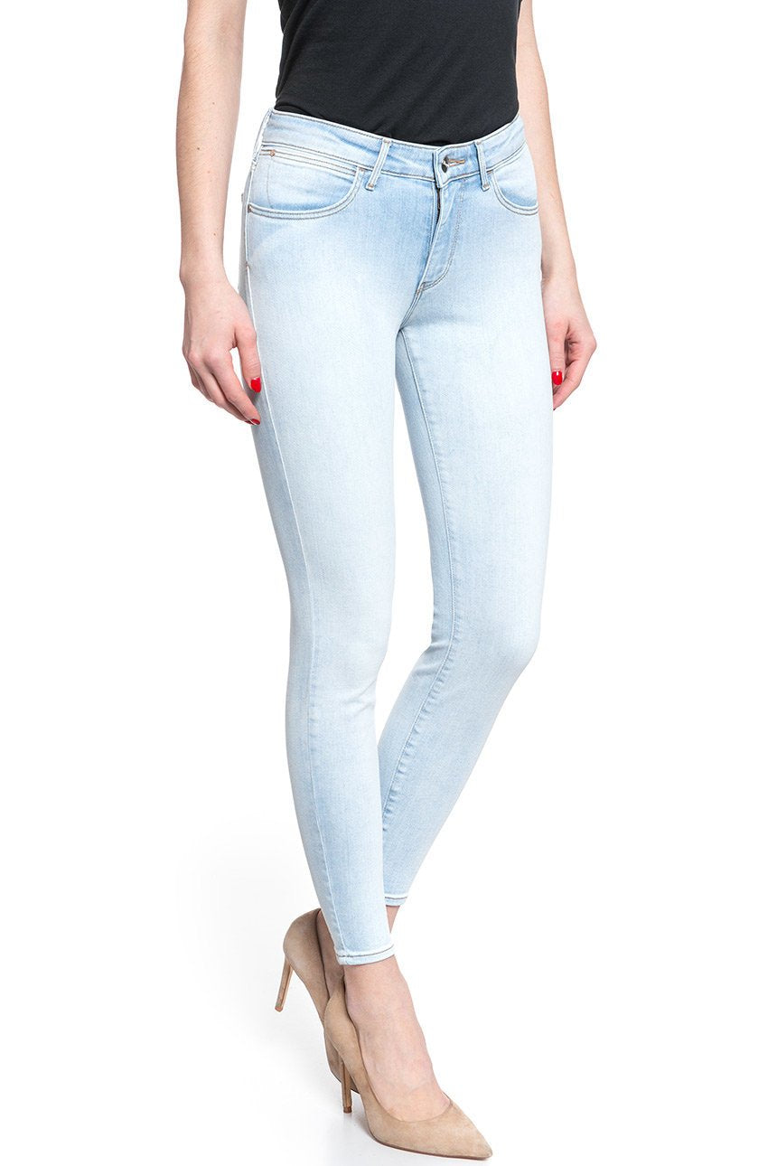 WRANGLER SKINNY CROP CRYSTAL BLUES W28MGU28B