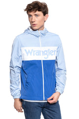 KURTKA WRANGLER WINDBREAKER CERULEAN W4707V9VT