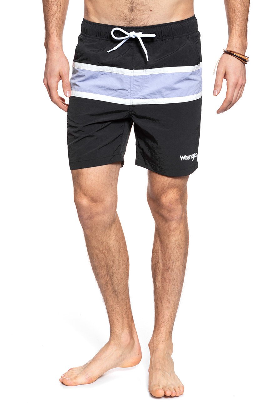 SPODENKI WRANGLER SWIMSHORT FADED BLACK W4B01WDV6