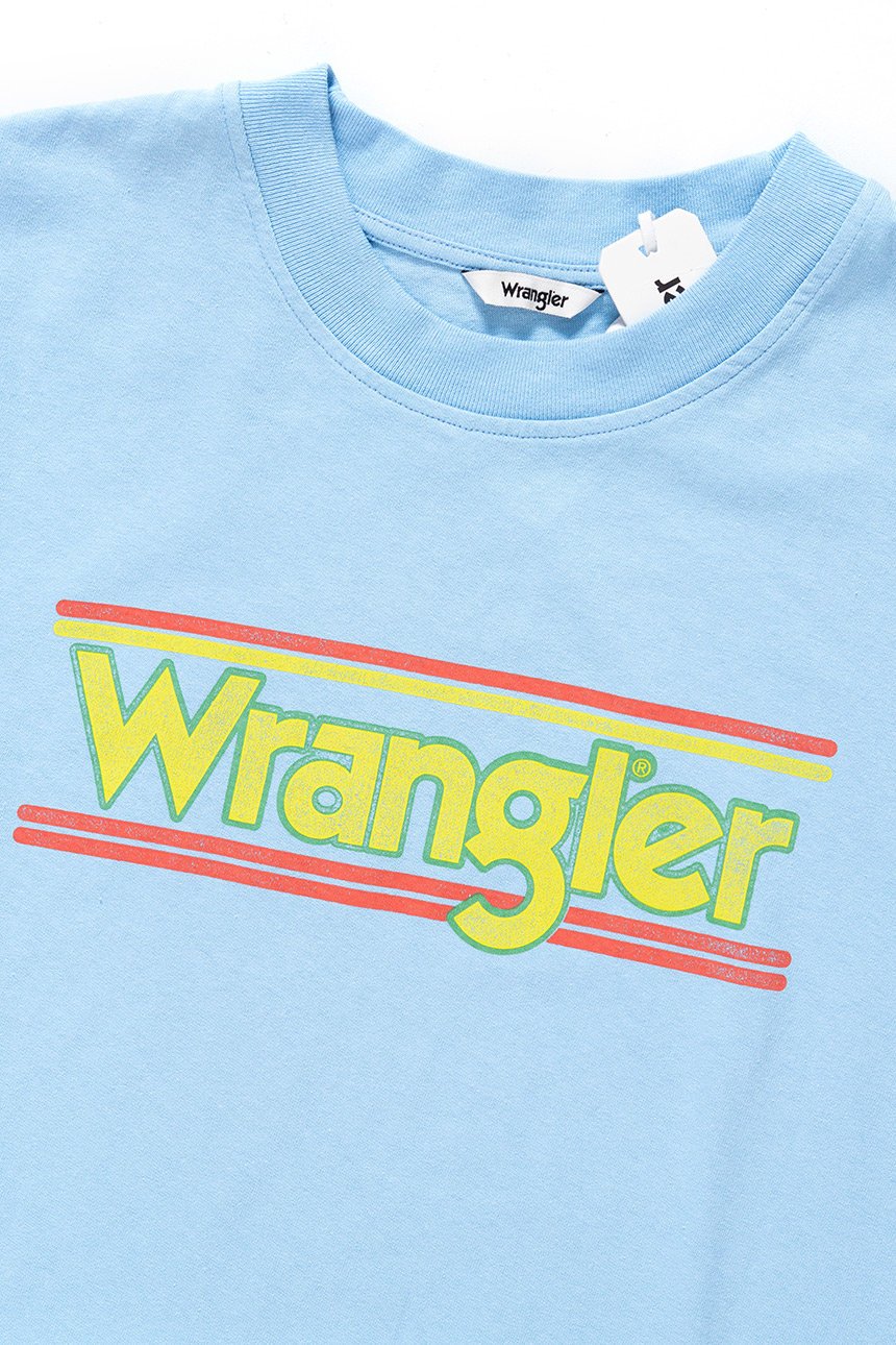 WRANGLER T SHIRT DAMSKI 80´S TANK CERULEAN W7014GFVT