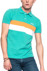 POLO WRANGLER SS STRIPE POLO LAGOON W7A8KA42C