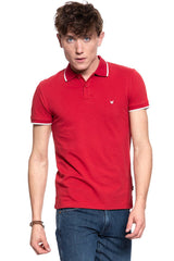 POLO WRANGLER POLO SCARLET RED W7C10K4UU