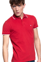 POLO WRANGLER POLO SCARLET RED W7C10K4UU