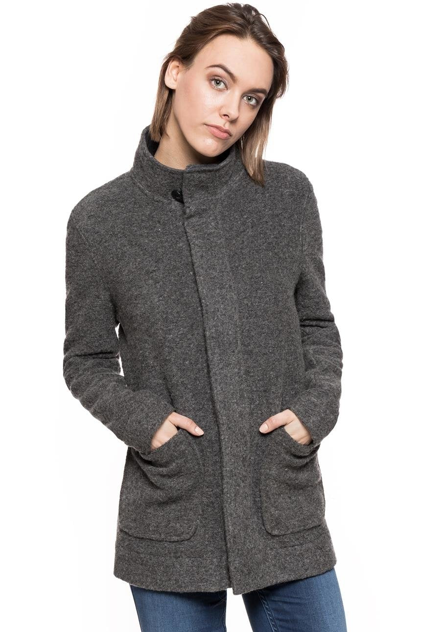 DAMSKI PŁASZCZ TOM TAILOR KNIT COAT