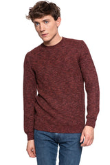 MĘSKI SWETER MUSTANG Muline Jumper GARNET 1006554 7146