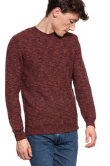 MĘSKI SWETER MUSTANG Muline Jumper GARNET 1006554 7146