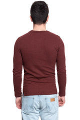 LONGSLEEVE MUSTANG Anton Fancy Henley ANDORRA 1009362 3232