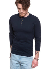 MUSTANG Anton Fancy Henley SKY CAPTAIN 1009362 5323