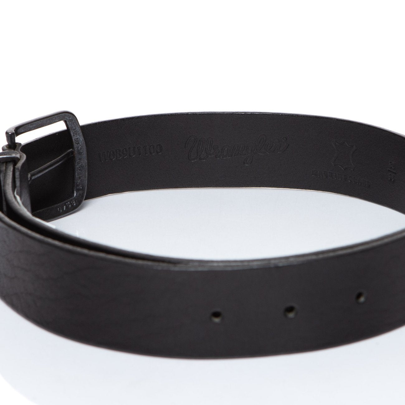 PASEK WRANGLER UNICOLOUR BELT BLACK W0B9U1100