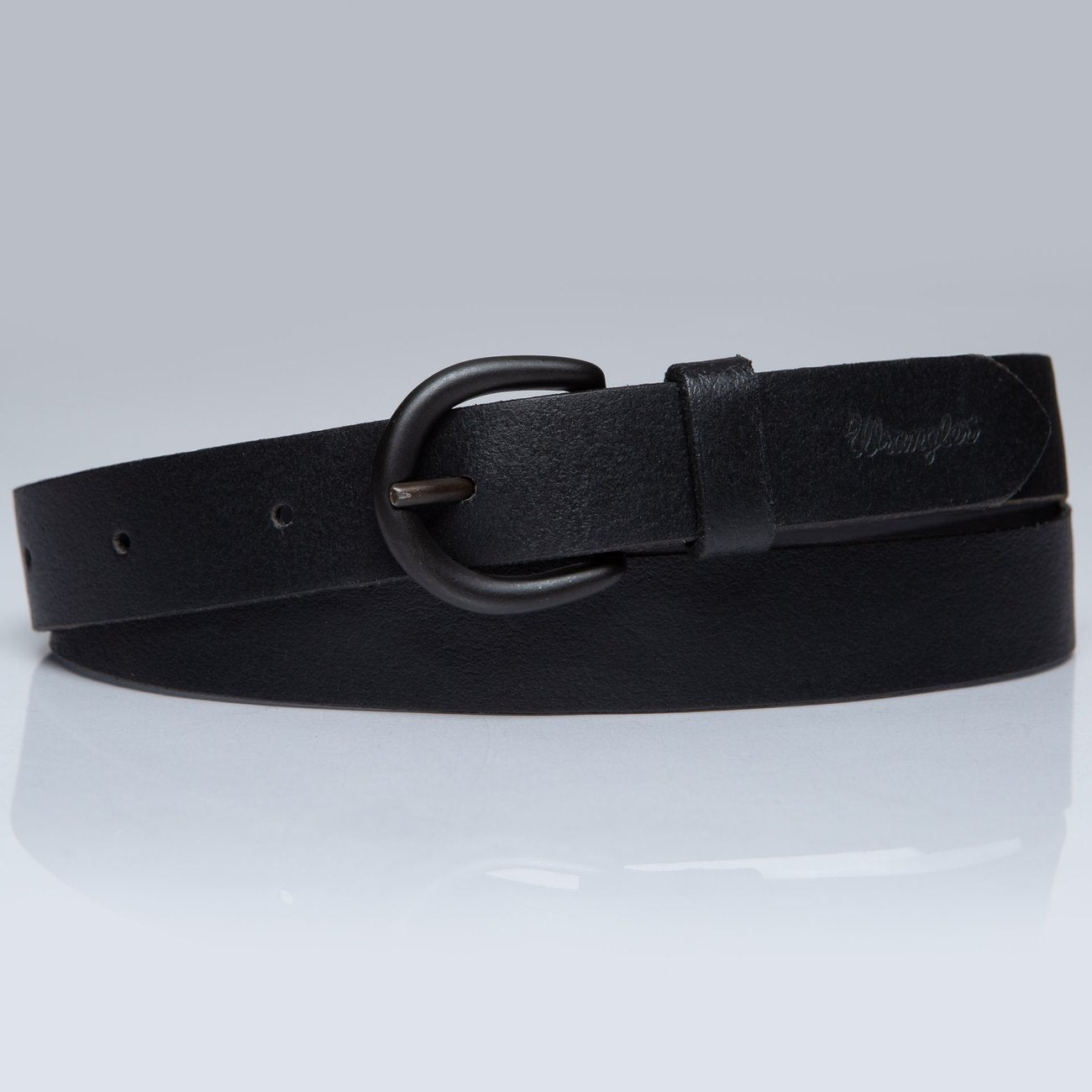 PASEK WRANGLER GEO BELT BLACK W0C1US100