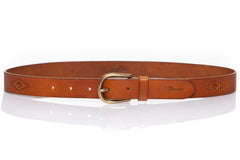 PASEK WRANGLER LUCKY BELT COGNAC W0C4U1X81