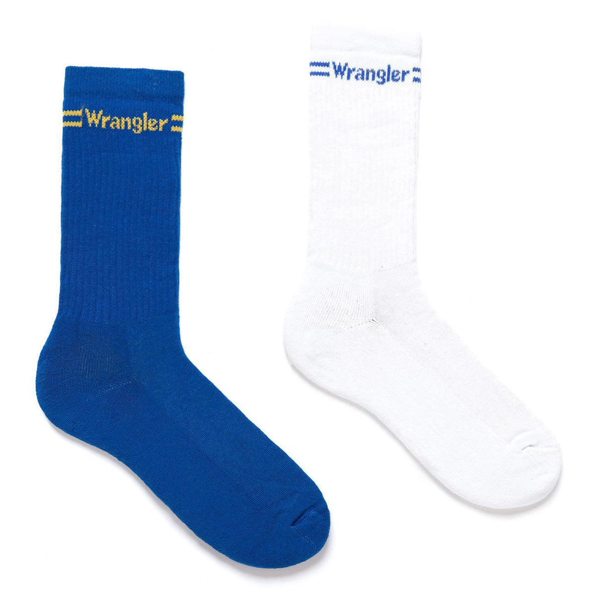 SKARPETKI WRANGLER B&Y TENNIS SOCKS NAUTICAL BLUE W0Z1896V2