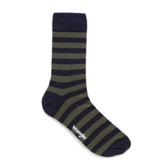 SKARPETKI WRANGLER STRIPES SOCKS NAVY W0Z219635