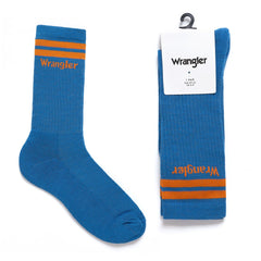 SKARPETKI WRANGLER TENNIS SOCKS  DEEP WATER W0Z23UDDF