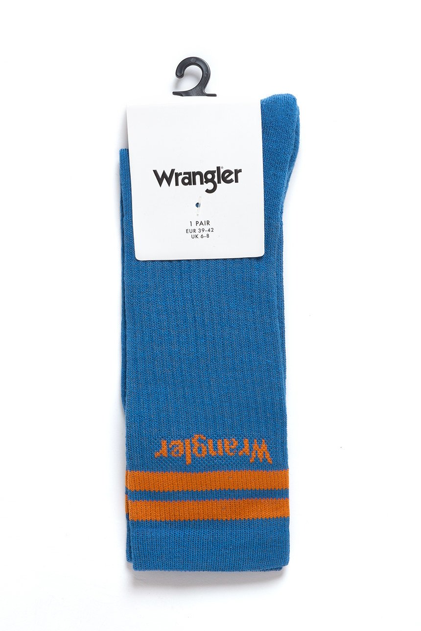 SKARPETKI WRANGLER TENNIS SOCKS  DEEP WATER W0Z23UDDF