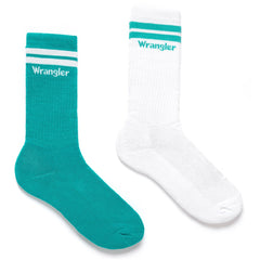 SKARPETKI WRANGLER 2PACKS TENNIS SOCKS SPECTRA GR W0Z24UDWB