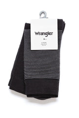 SKARPETY WRANGLER STRIPES SOCKS BLACK W0Z277901