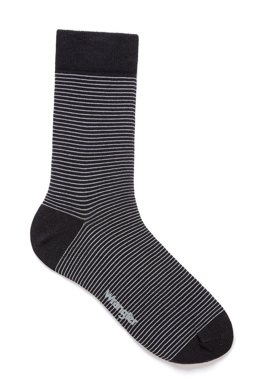 SKARPETY WRANGLER STRIPES SOCKS BLACK W0Z277901