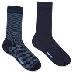 SKARPETY WRANGLER STRIPES SOCKS NAVY W0Z277935