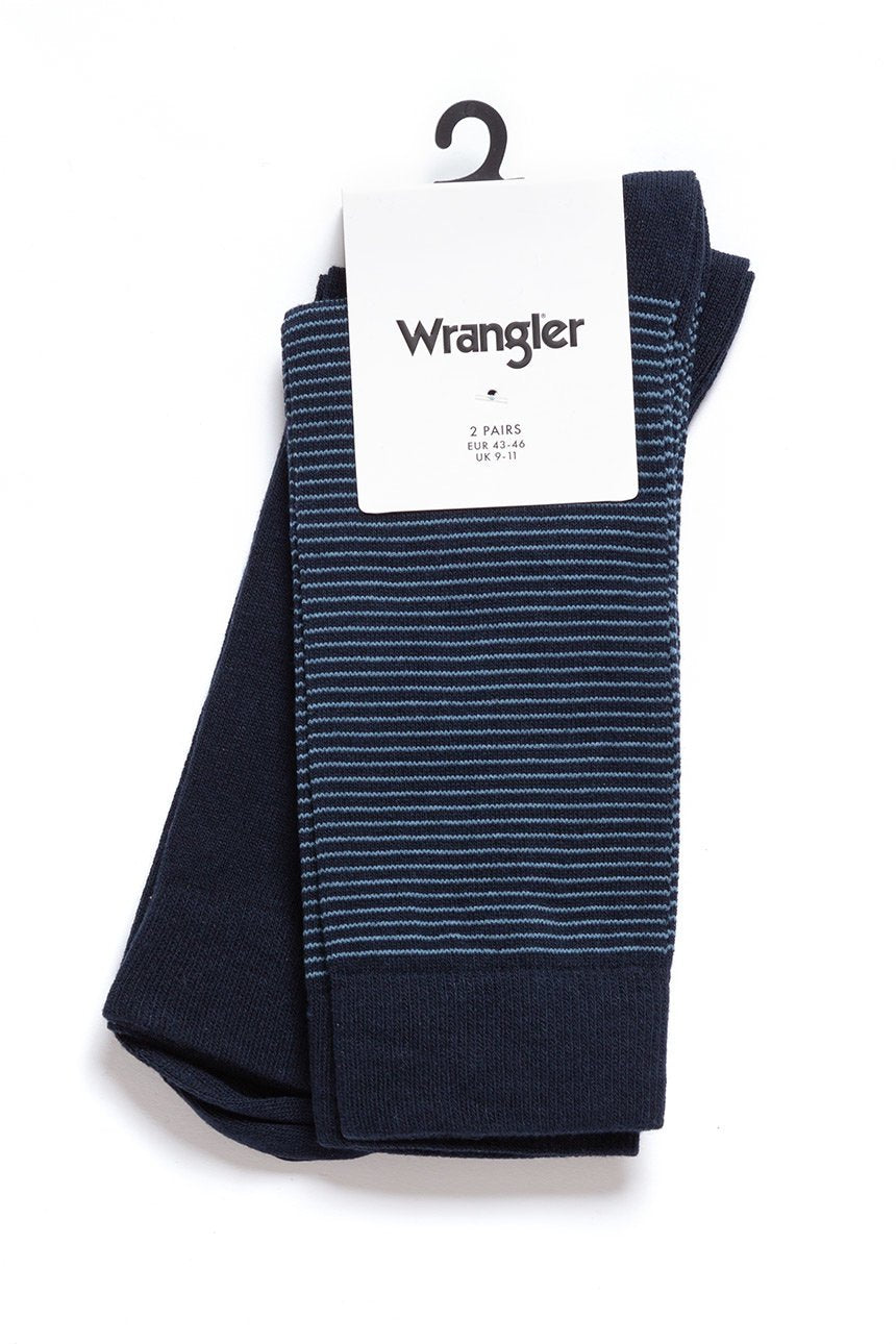 SKARPETY WRANGLER STRIPES SOCKS NAVY W0Z277935