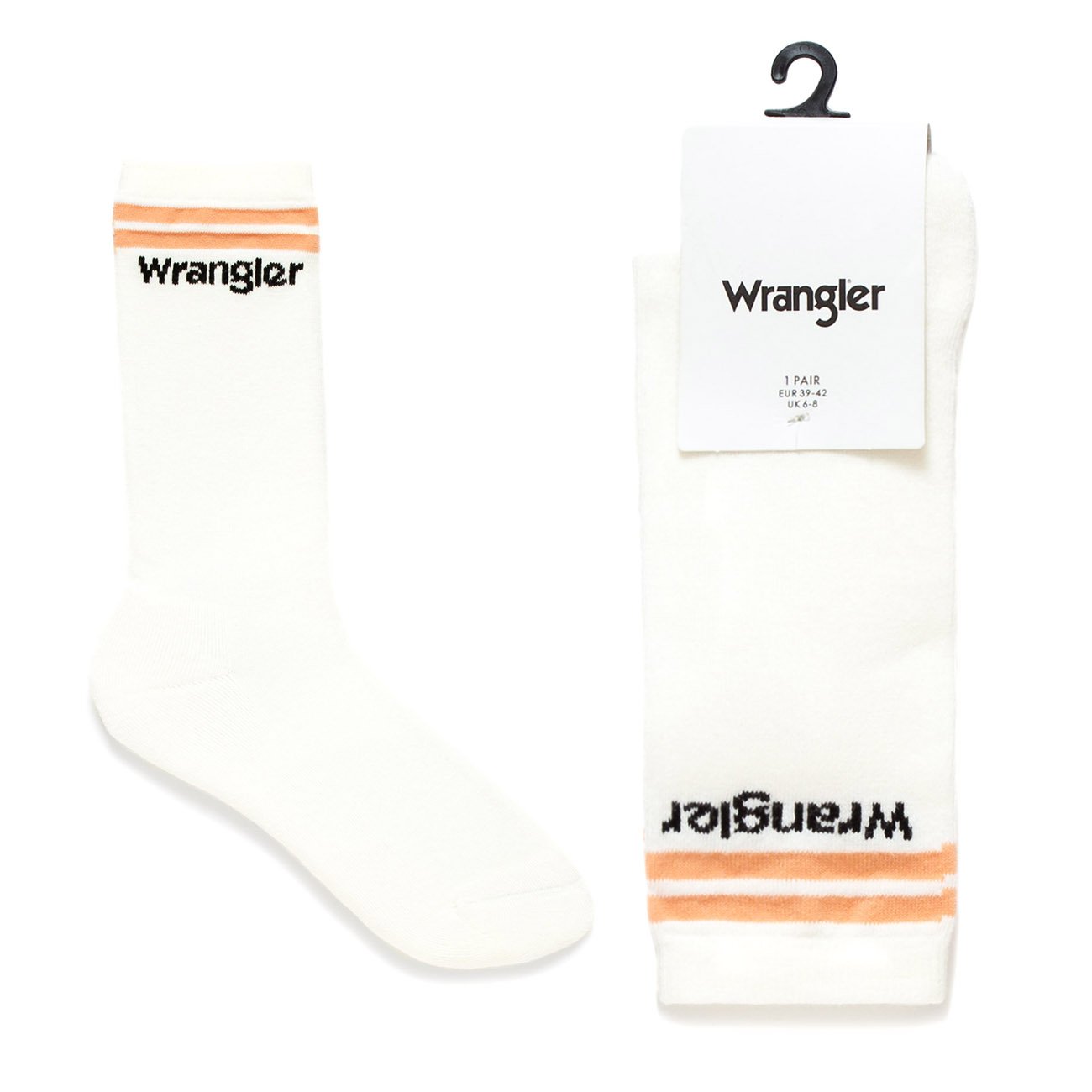 SKARPETKI WRANGLER TENNIS SOCKS OFFWHITE W0Z31UR02