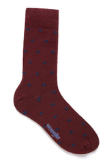 SKARPETKI MĘSKIE WRANGLER DOT SOCKS NAVY W0Z578114